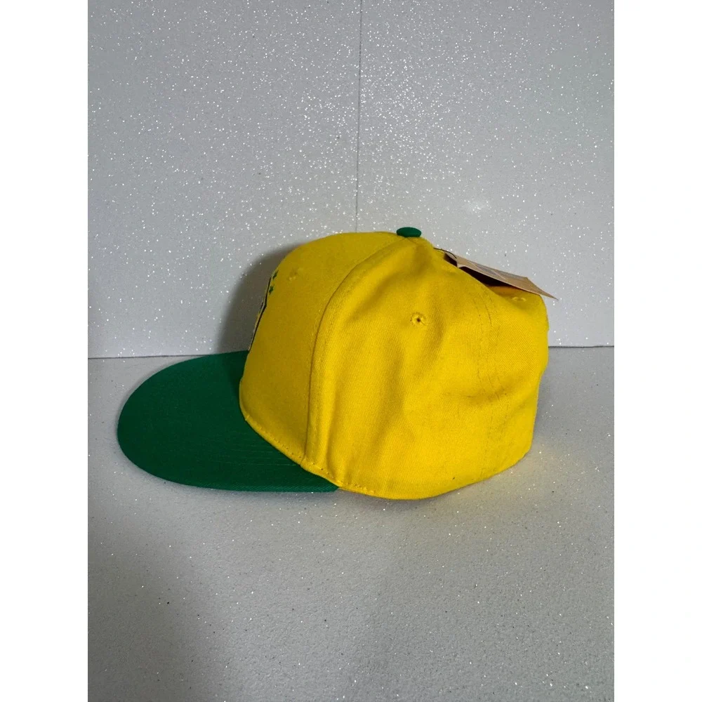 Fan Ink CBF Brasil National Team Soccer Snapback Hat Yellow Green Official NWT